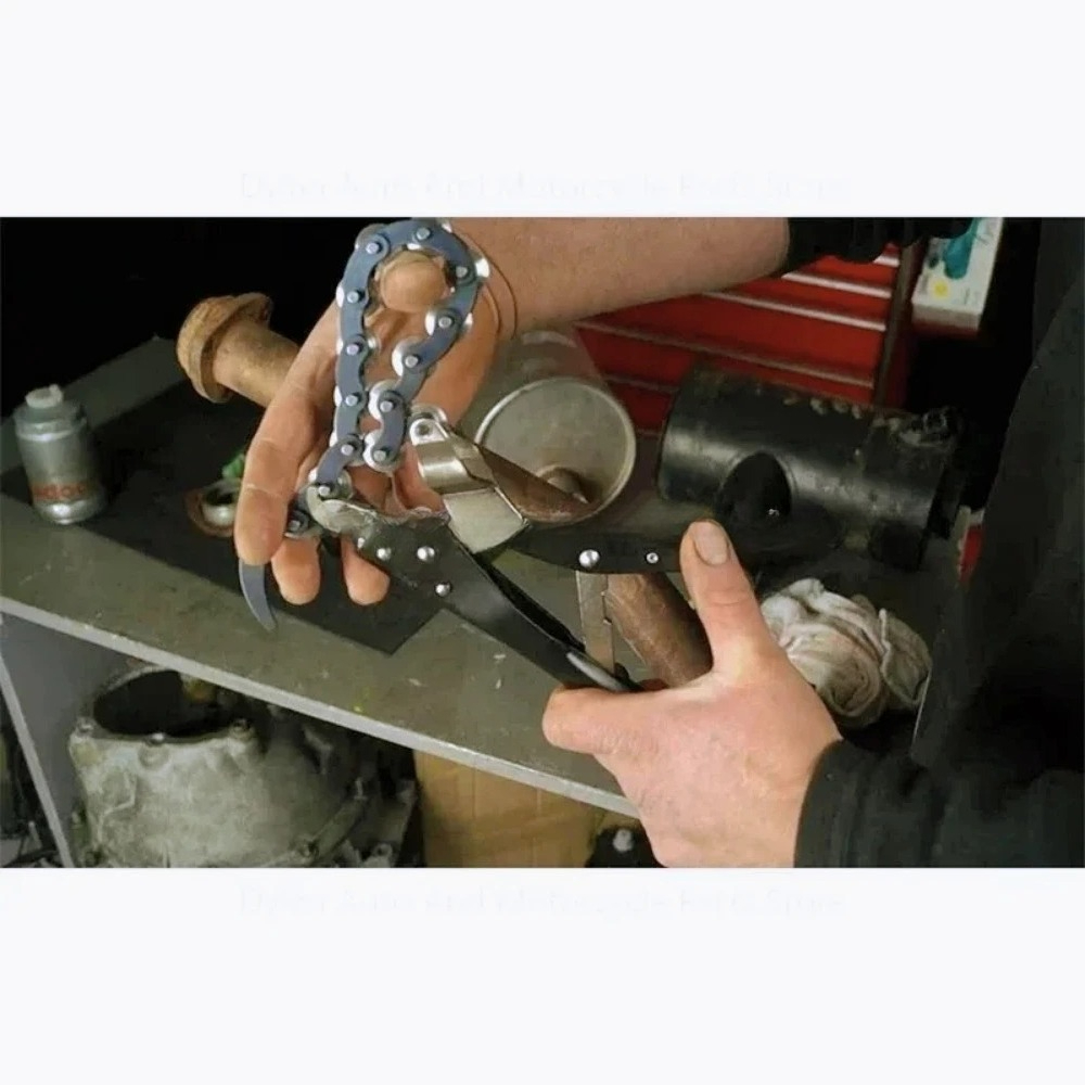 Multi Tool Plier - Hochleistungs-Kettenrohrschneider, Auspuffrohrschneider-Werkzeug mit Mehrfach-Radklinge, Stahlrohrschneider, Schneidezange