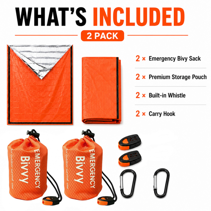 2er-Pack Notfall-Schlafsack, P – Emergency Whistle Loud Bewertung und Preis