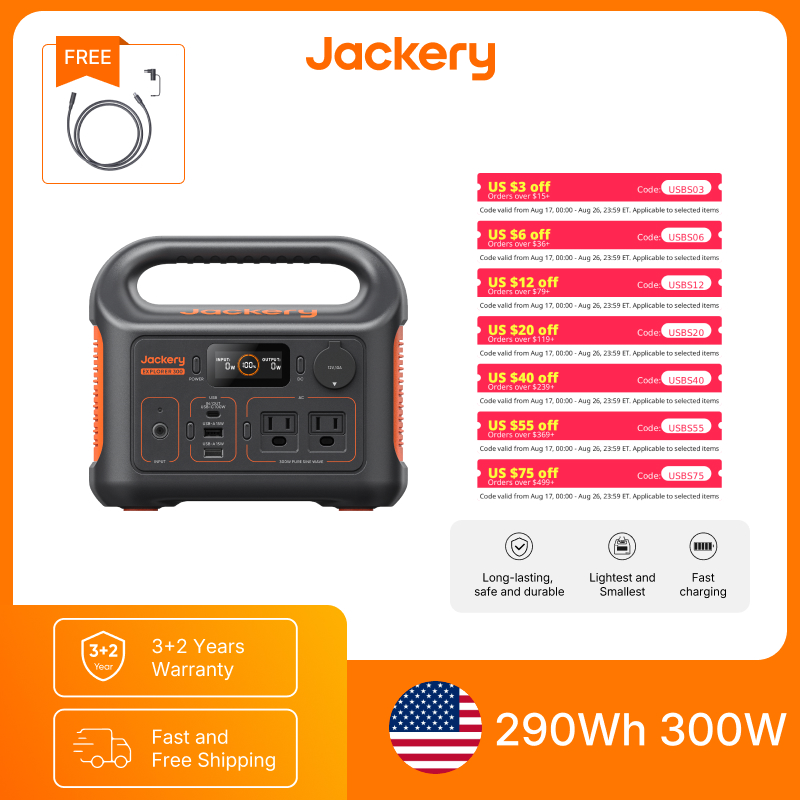 Jackery Tragbare Powerstation  – Solar Emergency Charger Bewertung und Preis