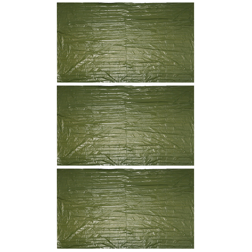 3-teiliges Outdoor-Notfalldeck – Survival Blanket Reflective Bewertung und Preis
