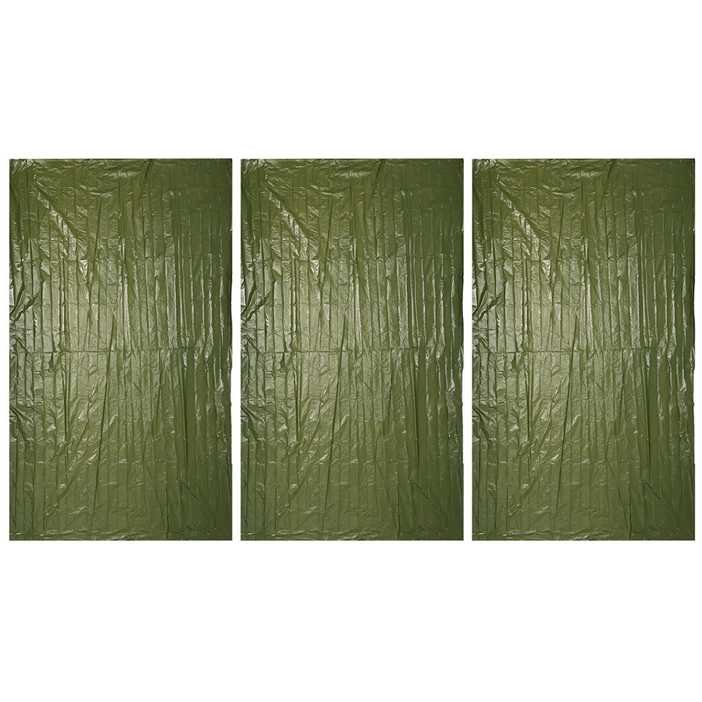 3-teiliges Outdoor-Notfalldeck – Survival Blanket Reflective Bewertung und Preis