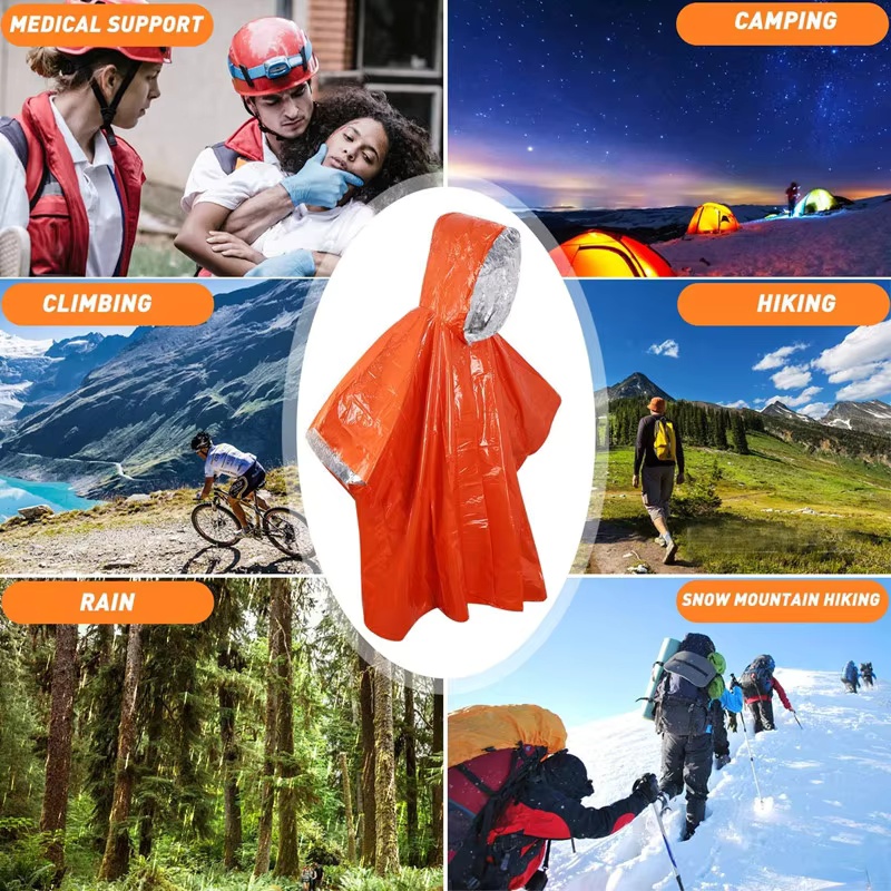 Notfall-Überlebens-Regenponcho – Survival Blanket Reflective Bewertung und Preis